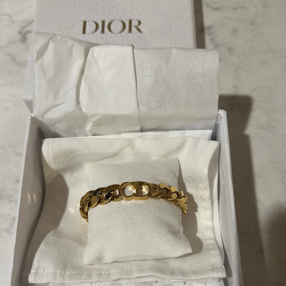 Dior Gold Link Bracelet